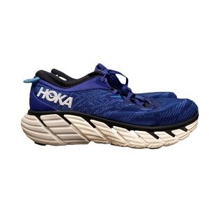 Hoka One One Gaviota 4 Mens Size 9 D Shoes Blue Running Sneaker 1123198 BBGP